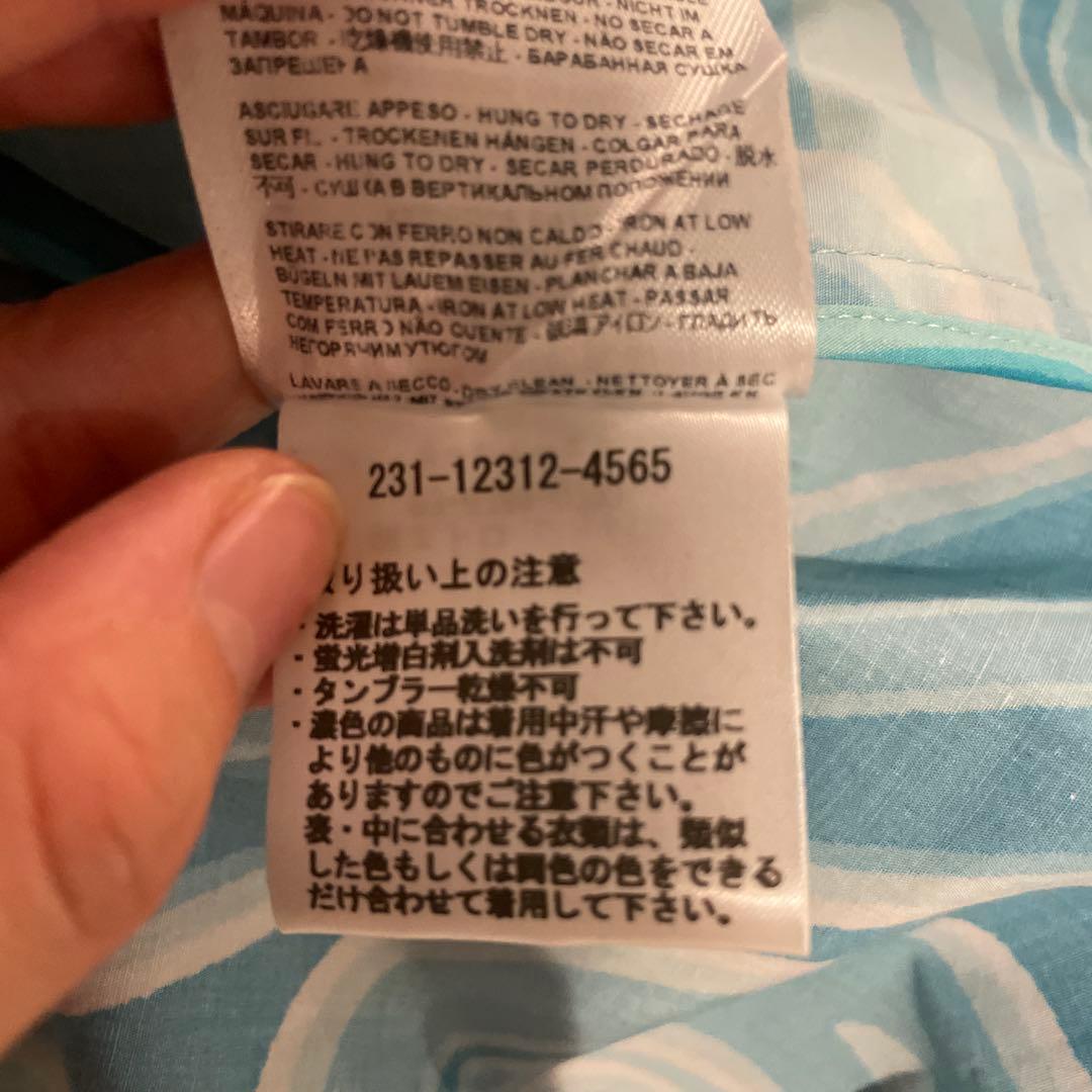 〈お値下げ〉新品未使用　エトロ　半袖シャツワンピース、チュニック