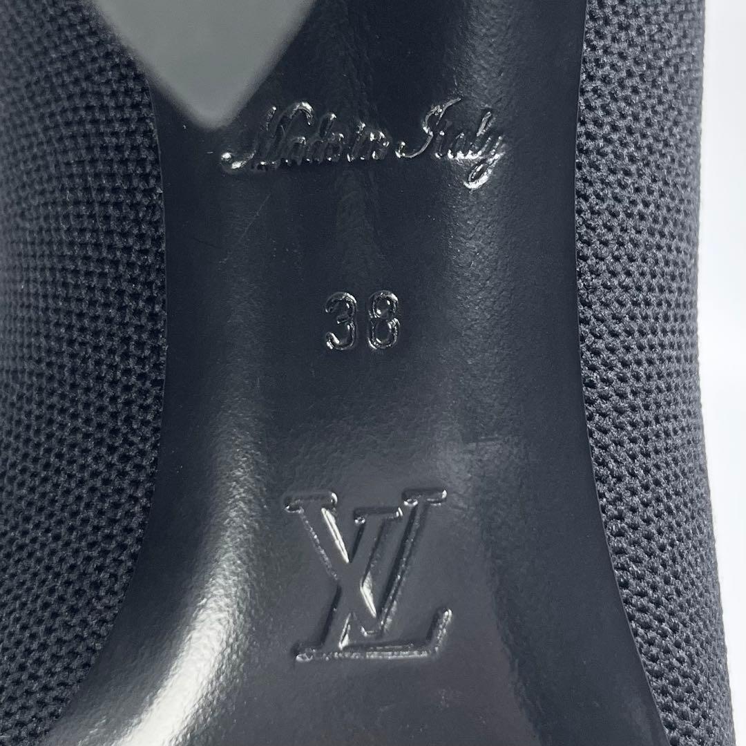 LOUIS VUITTON　アンクルブーツ　シルエット・ライン　ヒール　ショート