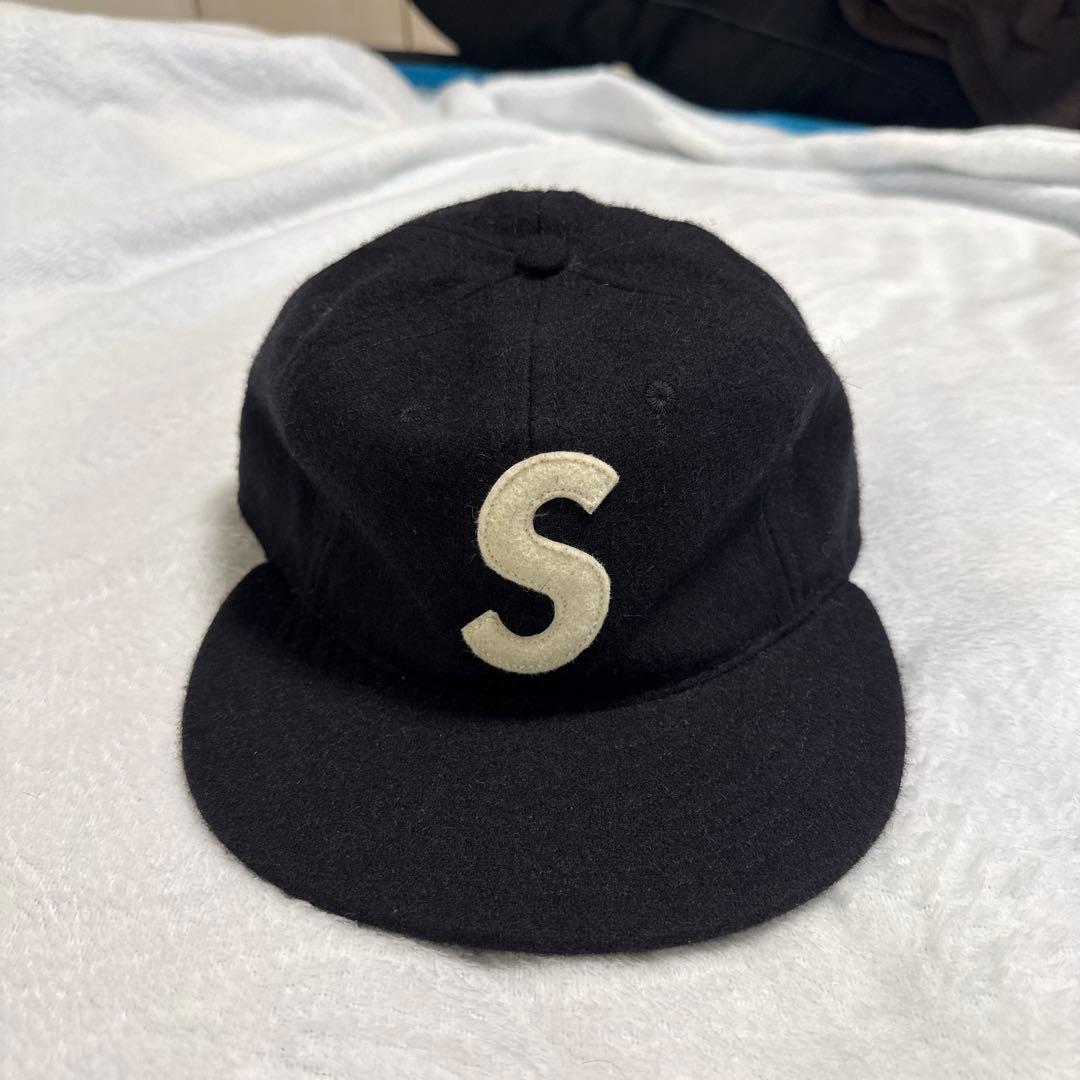Supreme Sロゴ ブラックキャップ【値下げOK】