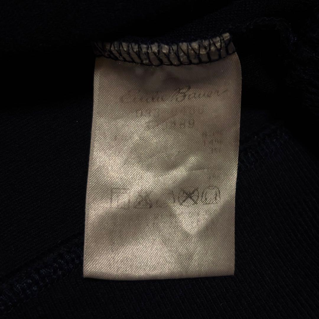 00s eddie bauer ナス紺 フェード スウェット ブルゾン