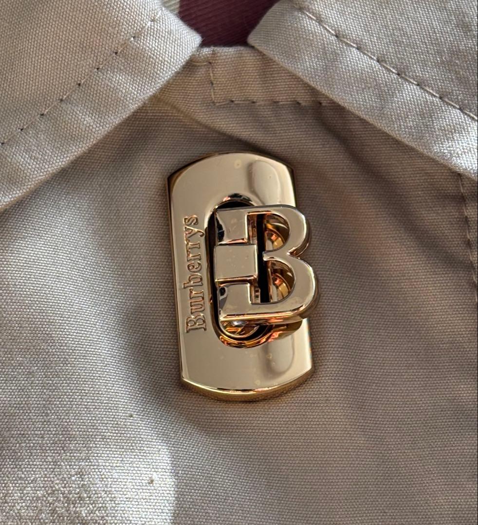 希少✨ BURBERRY トレンチコート ノバチェック　ターンロック ベージュ