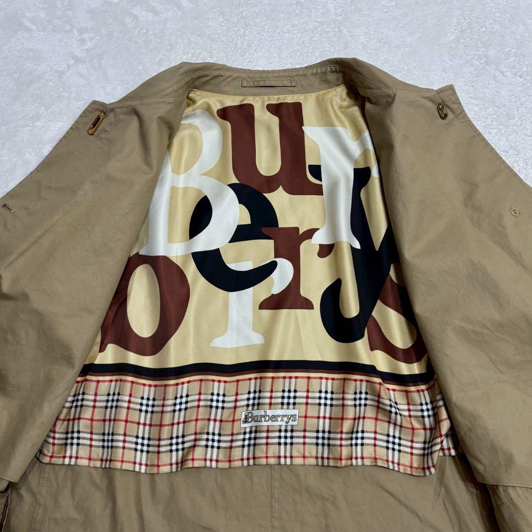 希少✨ BURBERRY トレンチコート ノバチェック　ターンロック ベージュ