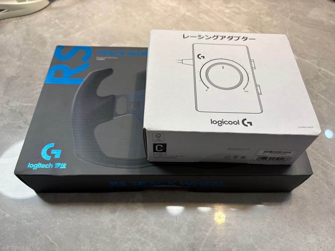 ロジクールG RS Track Wheel Hub＋シフター ほぼ新品