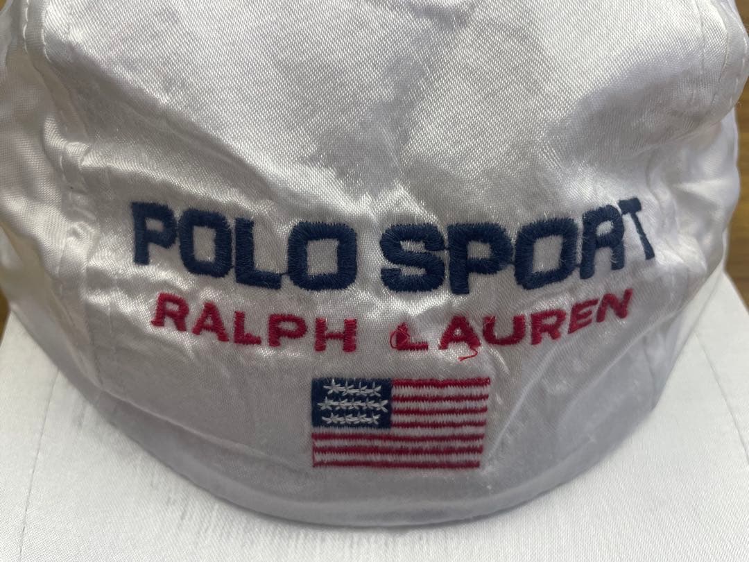 90s USA製 POLO SPORT ポロスポーツ ジェットキャップ