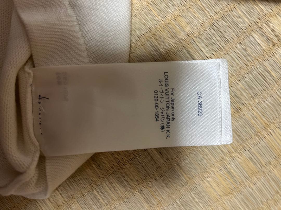 LOUIS VUITTON エンドゴール ニットTシャツ メンズ ホワイト XS