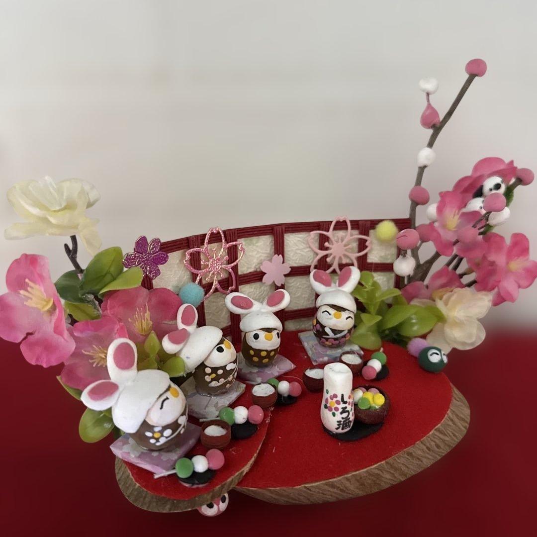 どんぐりアート♡お雛様オブジェ＆お雛祭りオブジェ♡