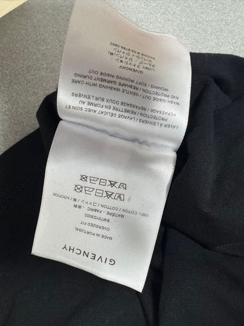 Ｓ*★様 GIVENCHY ブラック Tシャツ
