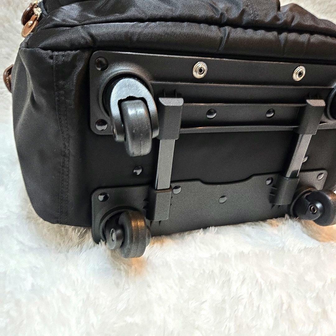 Kanana project 4輪キャリーバッグ 2way 美品 黒 ブラウン
