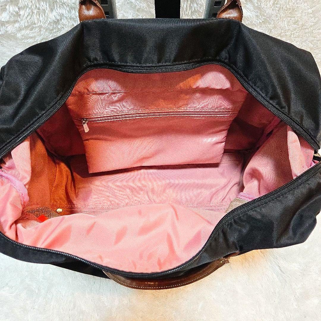 Kanana project 4輪キャリーバッグ 2way 美品 黒 ブラウン