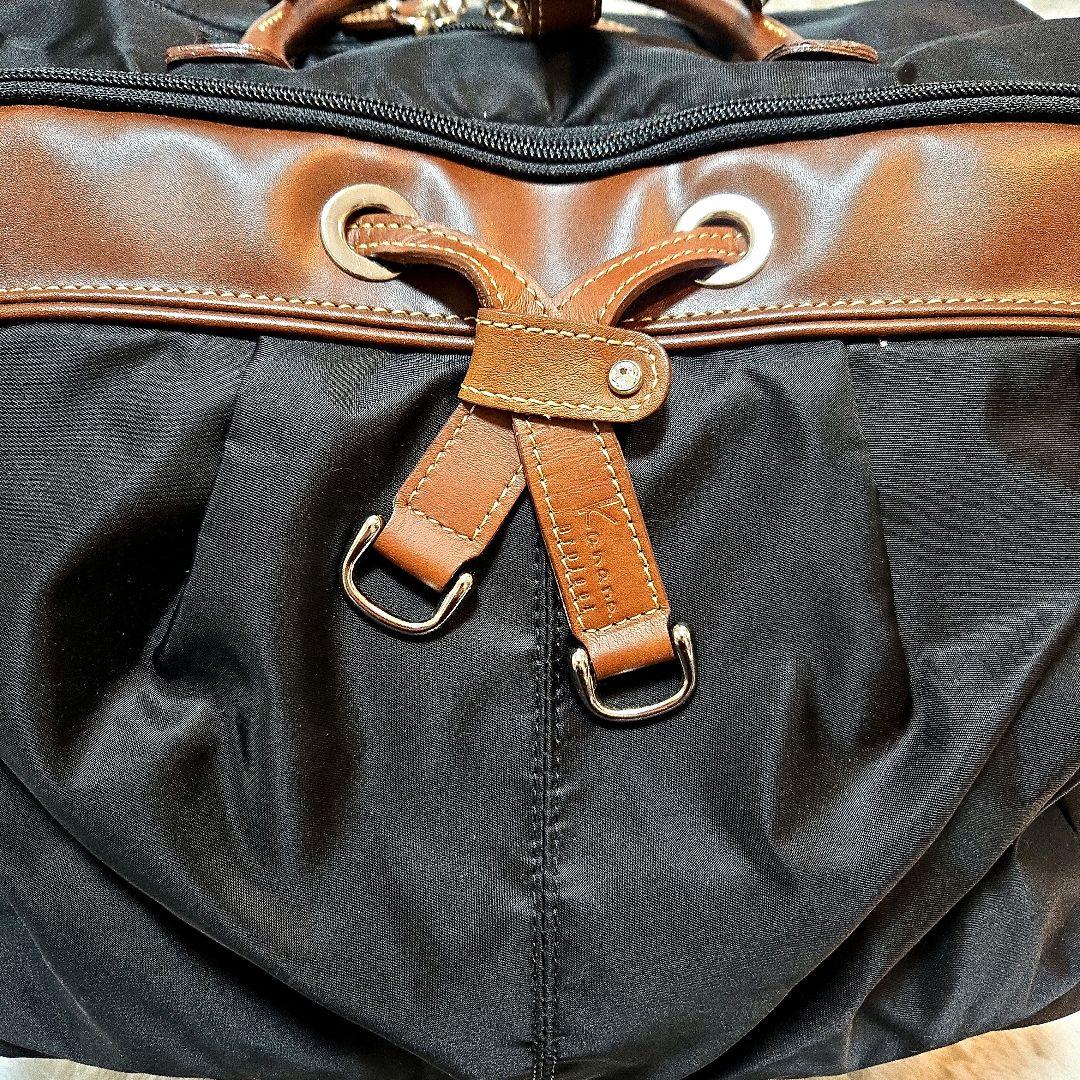 Kanana project 4輪キャリーバッグ 2way 美品 黒 ブラウン