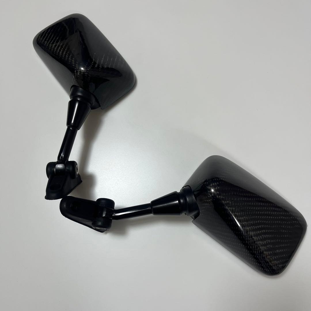 GPZ900R 前期型ミラー 社外品 カーボンカバー付き
