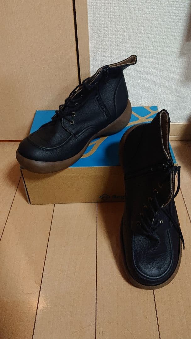 リゲッタ カヌー メンズCJES6203 BLK(26.0-26.5)M 日本製