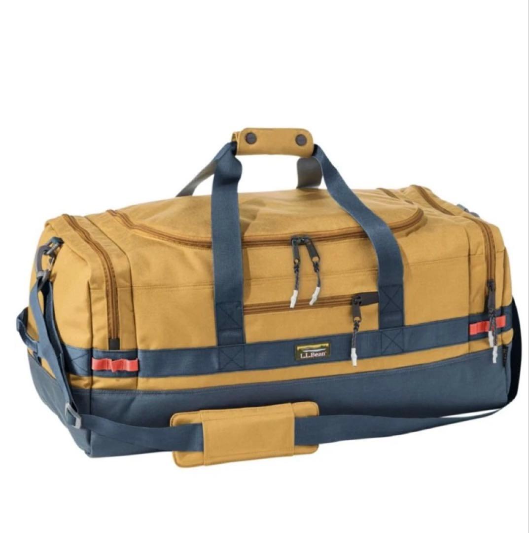 ★美品★L.L.Bean ボストンバッグ 【グリーン×ベージュ】