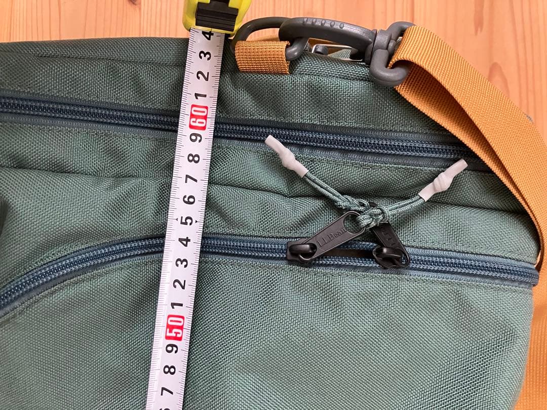 ★美品★L.L.Bean ボストンバッグ 【グリーン×ベージュ】