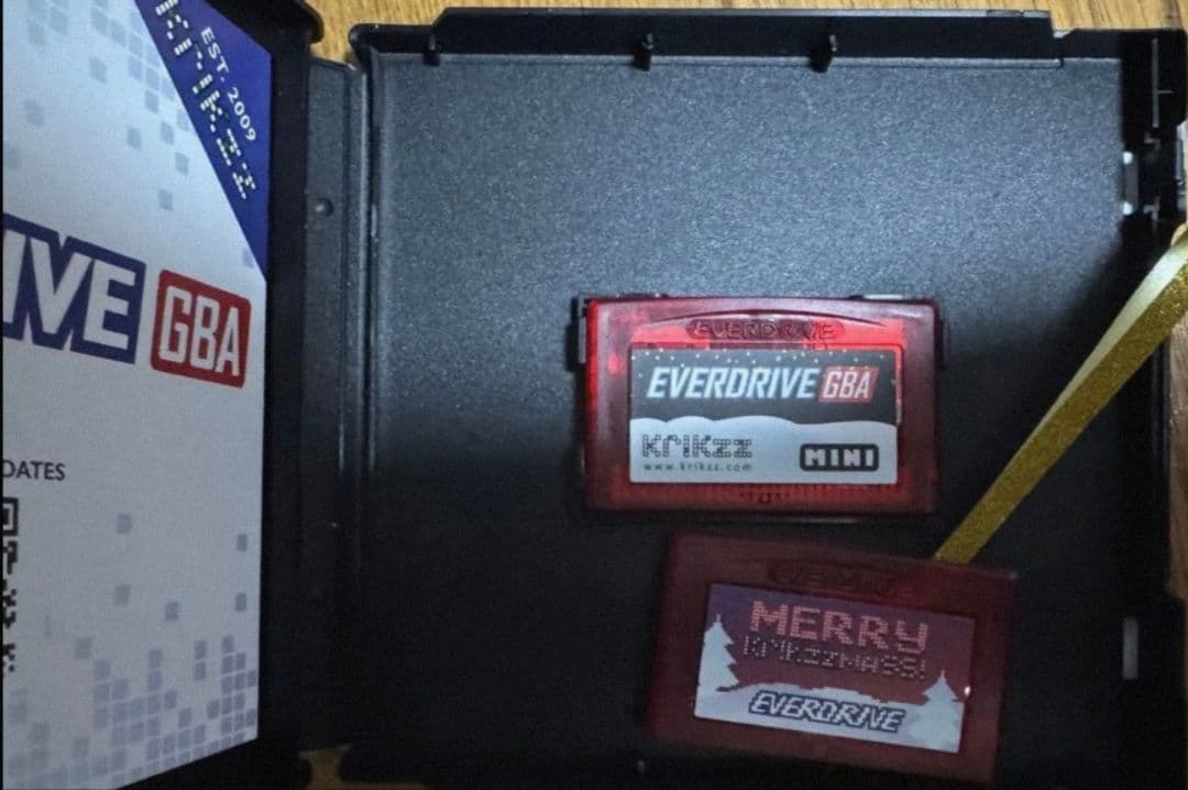 EVER DRIVE GBA mini クリスマス仕様
