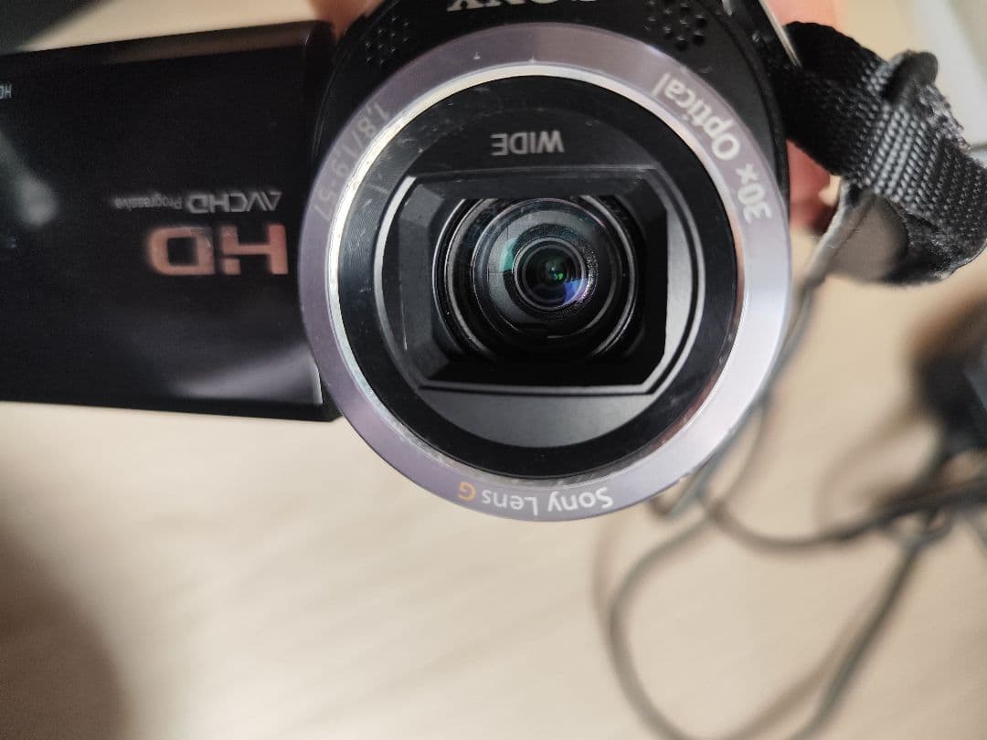 美品　SONYハンディカム　ブラック　HDR-CX390