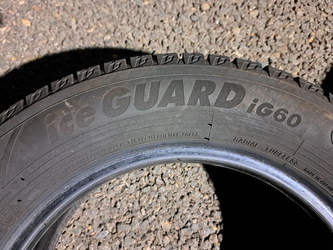 テツ　175/65R14バリ山！24年製！使用短期！横浜ig60送￥300