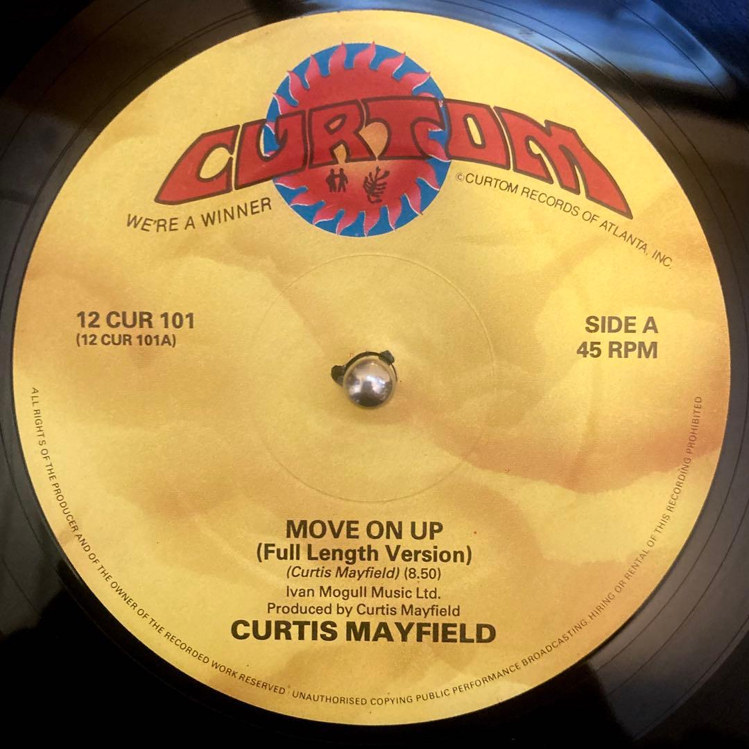 強烈ドラムブレイク Curtis Mayfield/Move on up 12