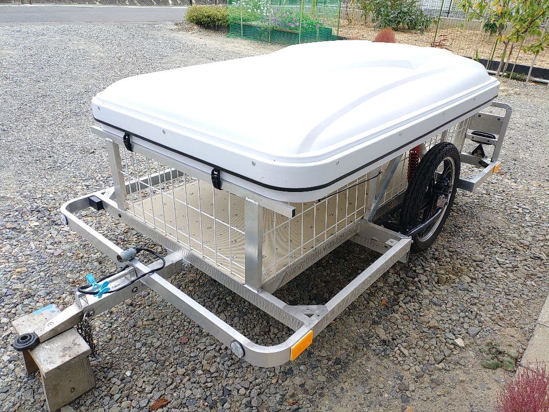 2026/3/7　たかお君さん、専用　カートップ、ルーフテントに成りました。