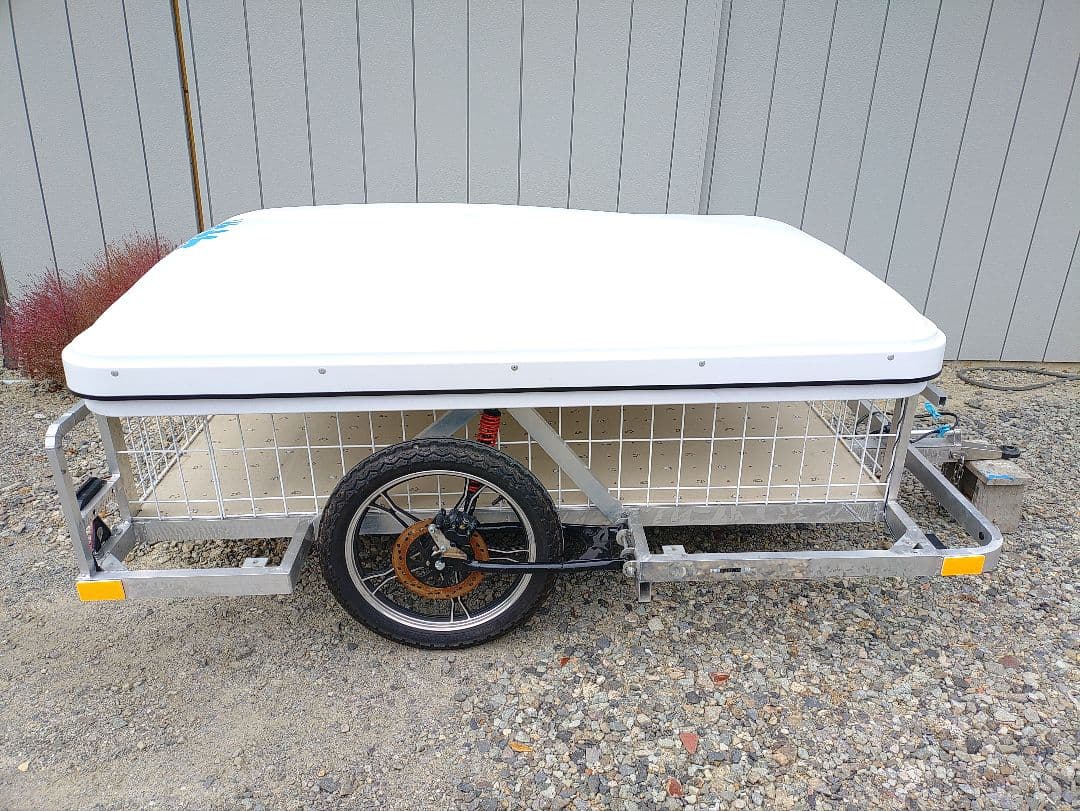 2026/3/7　たかお君さん、専用　カートップ、ルーフテントに成りました。