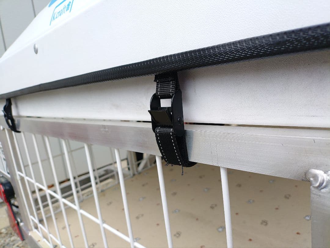 2026/3/7　たかお君さん、専用　カートップ、ルーフテントに成りました。