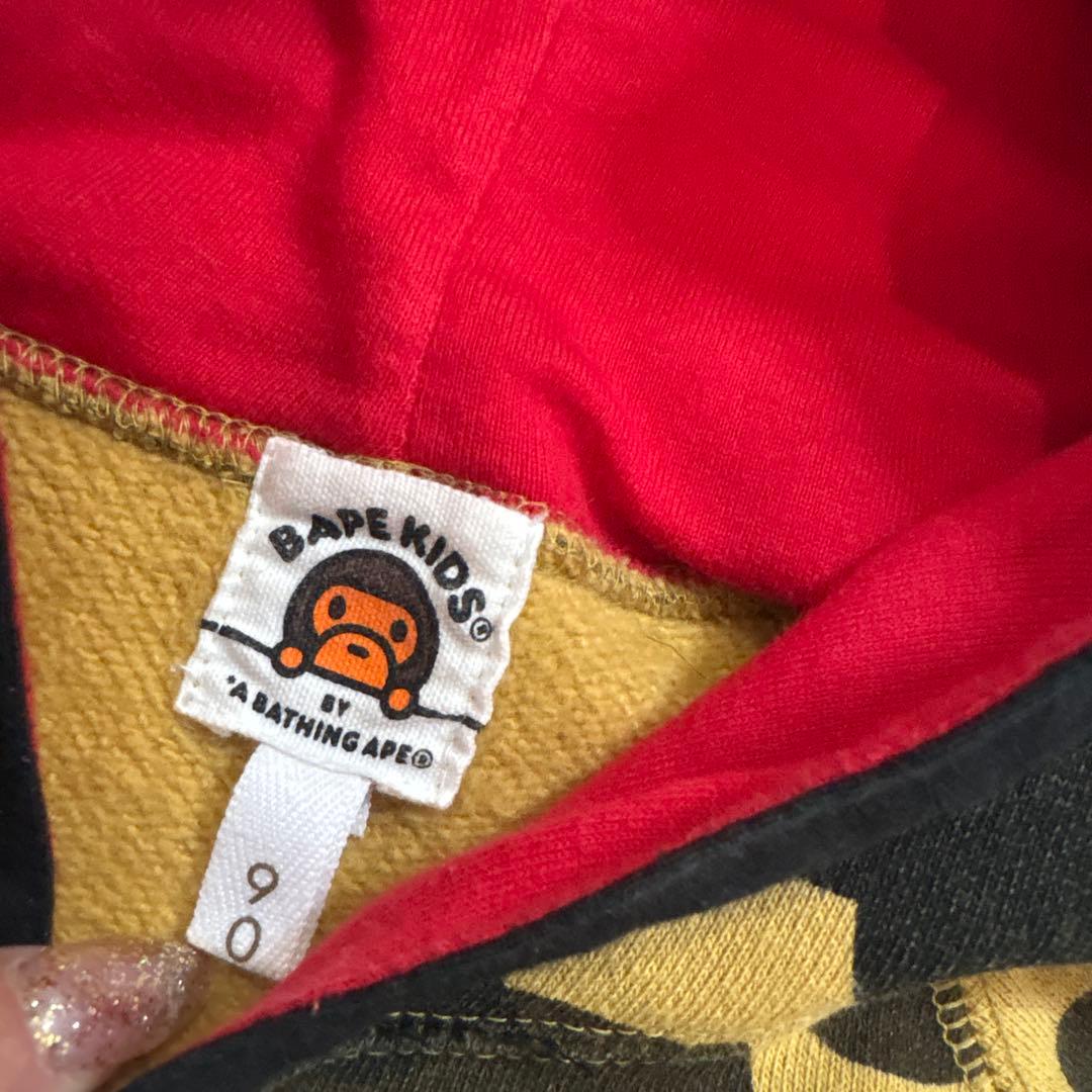 BAPE KIDS パーカー ワンピース