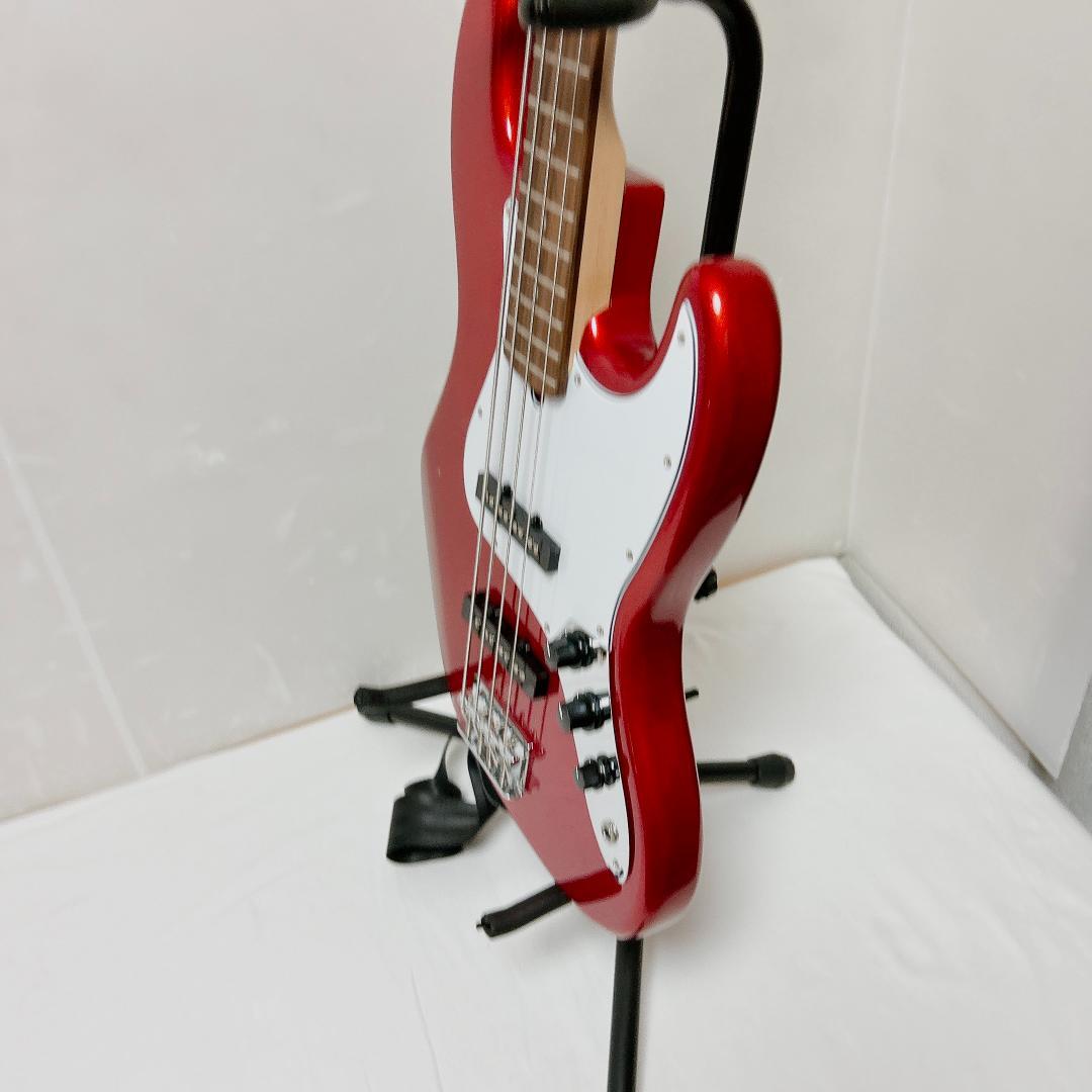美品 Bacchus バッカス JAZZ BASS ジャズベース 赤 レッド