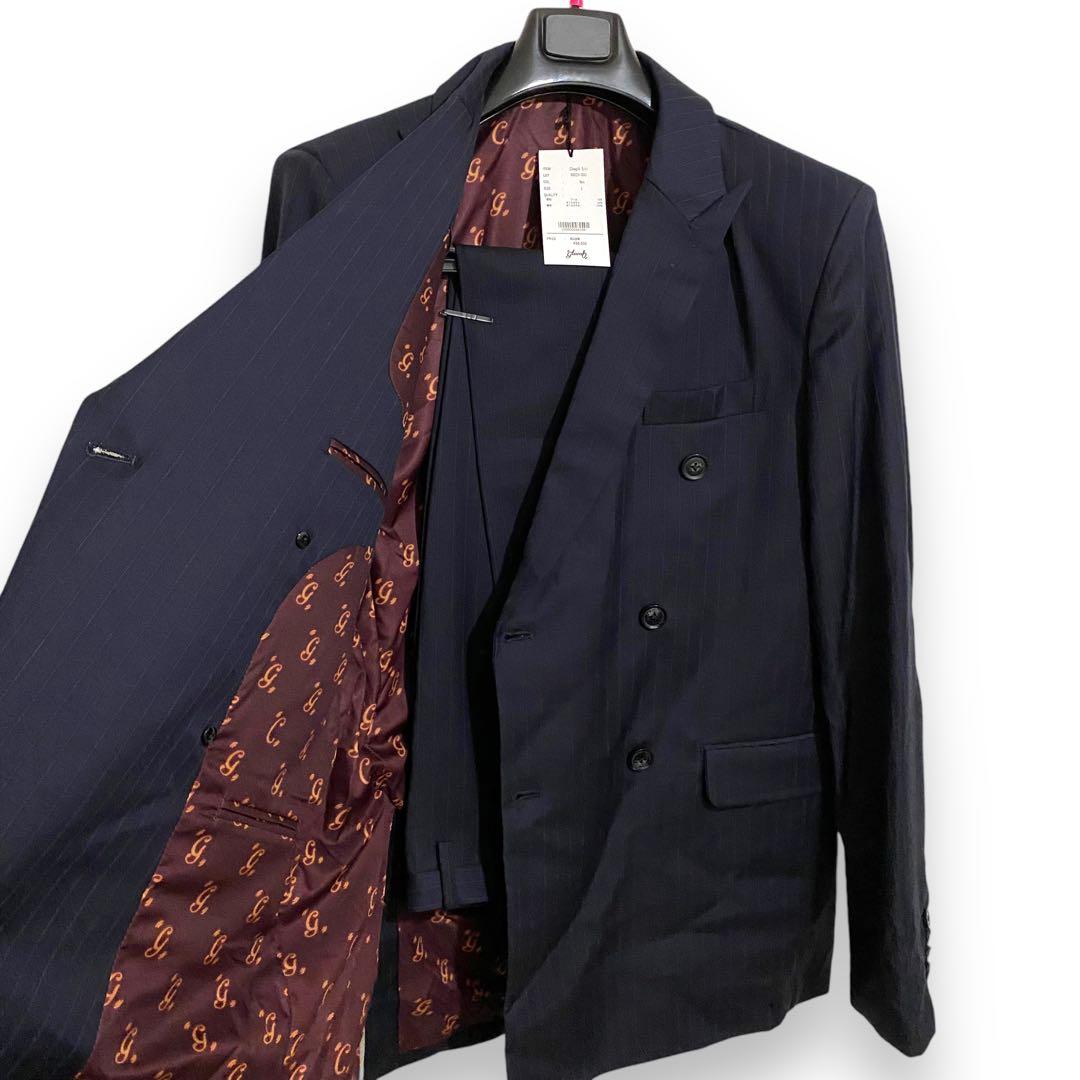 glamb CDawgVA Suit スーツ セットアップ ネイビー L