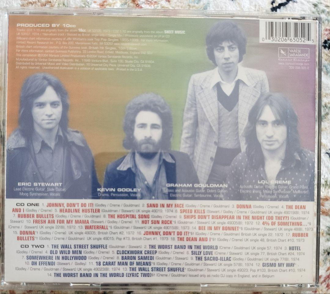 【輸入盤】10cc 6CD BOX＋2CD UK音源集