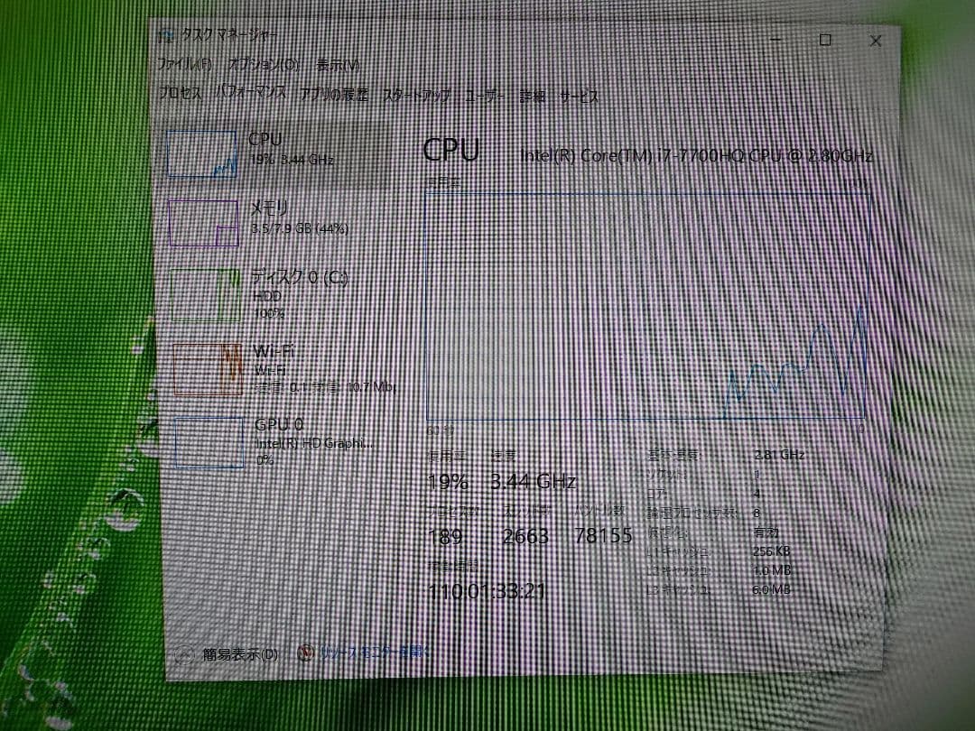 美品 FMV fh90 b3 一体型パソコン Core i7 8GB 2tb
