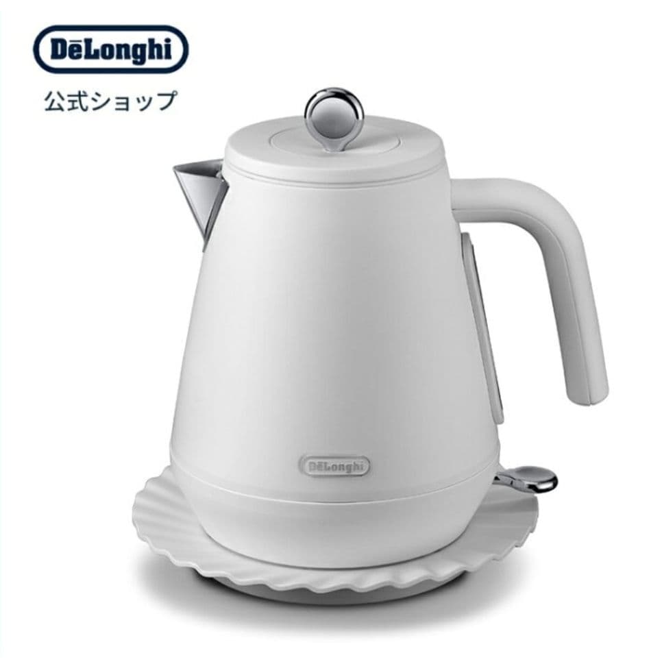 新品!! De'Longhi ECLETITCA 電気ケトル 0.8L