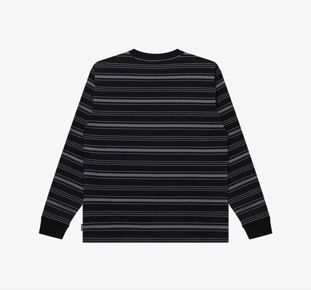 Mercedes Anchor inc. ストライプロングスリーブTシャツ