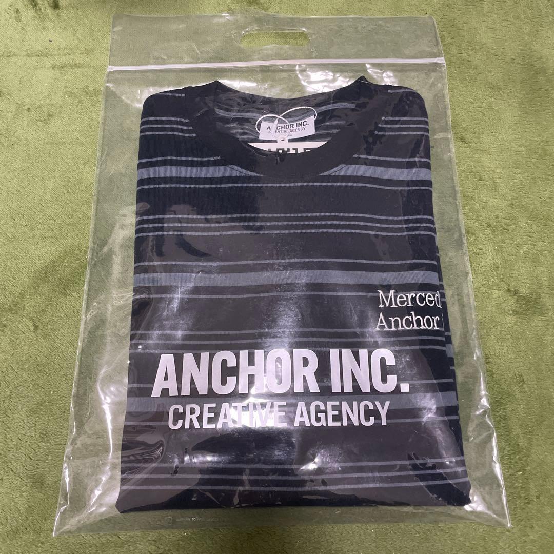 Mercedes Anchor inc. ストライプロングスリーブTシャツ