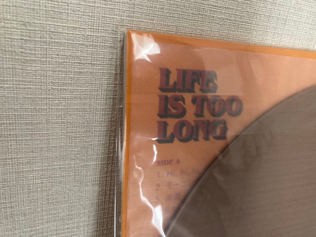 [新品未開封]LIFE IS TOO LONG / w.o.d. レコード