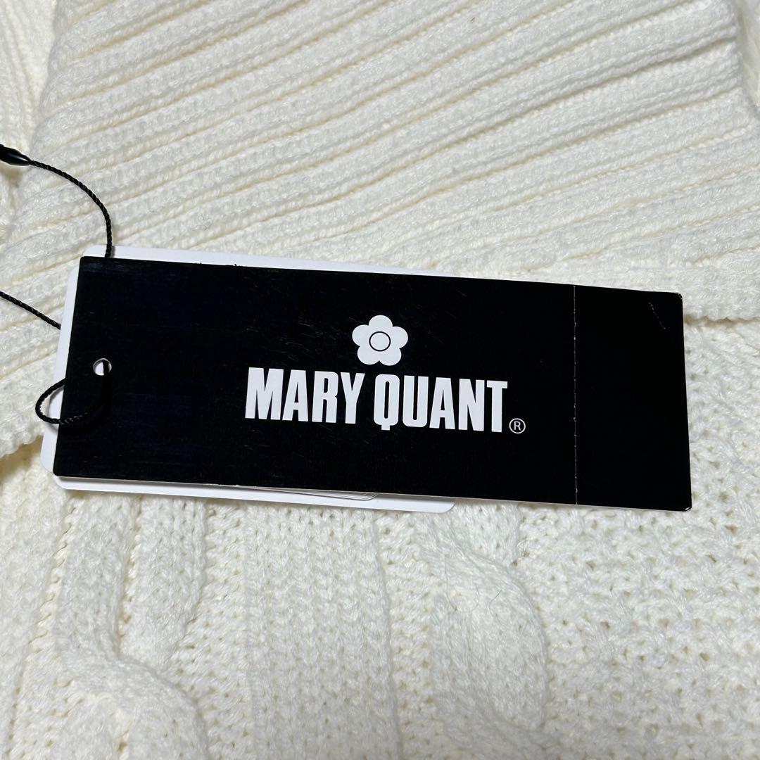 新品 MARY QUANT ゆったり ニットケーブルニットカーディガン Mサイズ