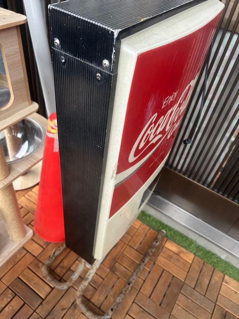 コカコーラ　レトロ看板 ライト　ヴィンテージ希少　メルカリたのメル便