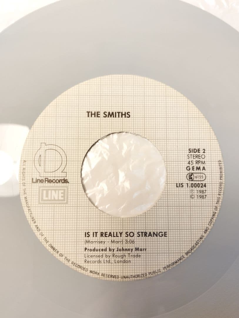 THE SMITHS Sheila Take A Bow ドイツ盤EPカラー