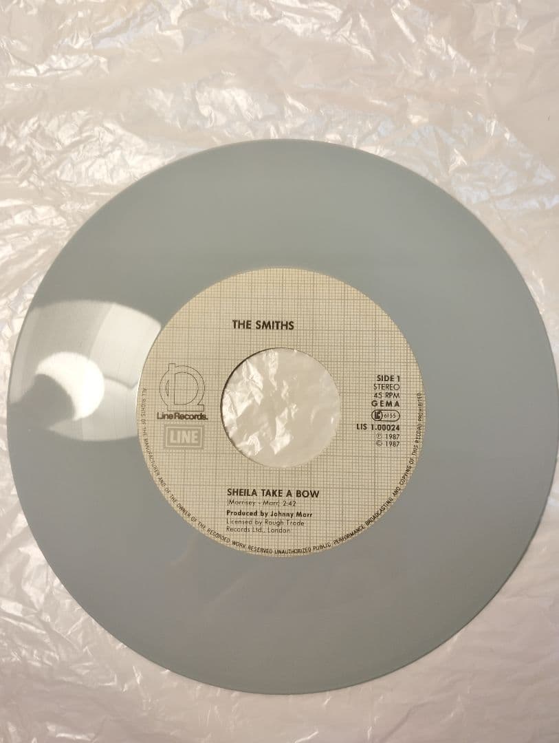 THE SMITHS Sheila Take A Bow ドイツ盤EPカラー