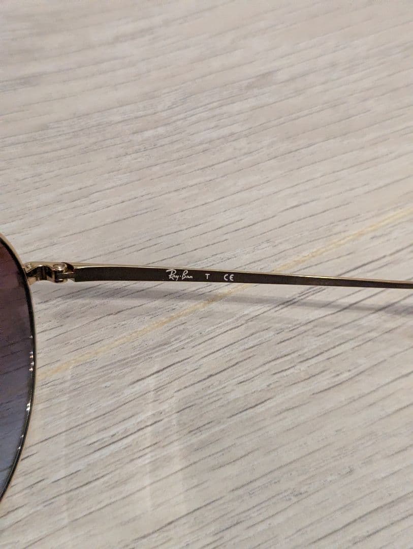 Ray-Ban グラデーションピンク サングラス