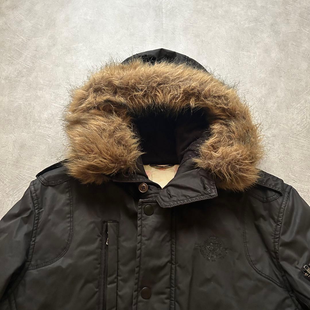 ジャケット・アウター grunge diesel bomber jacket y2k black