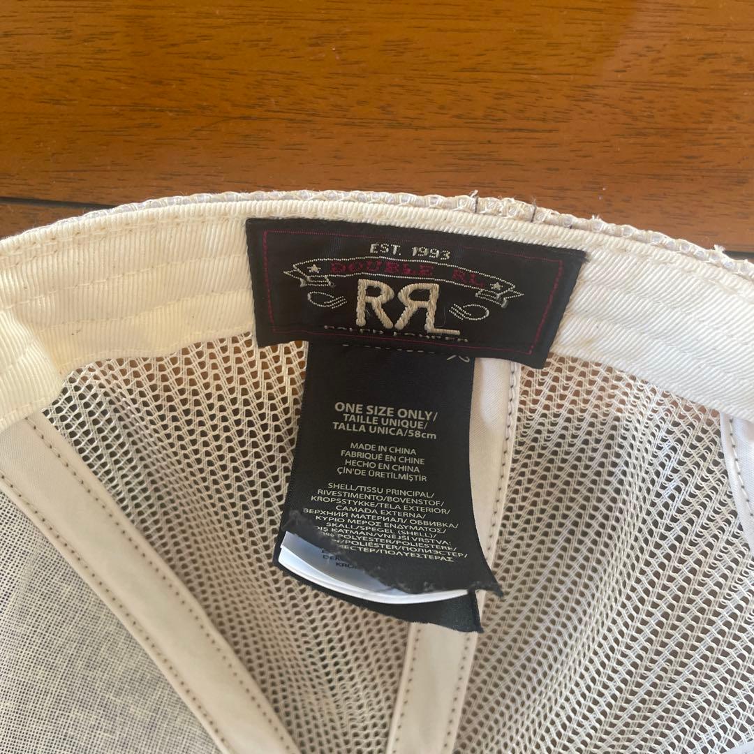 RRL & Co. ロゴ刺繍メッシュキャップ