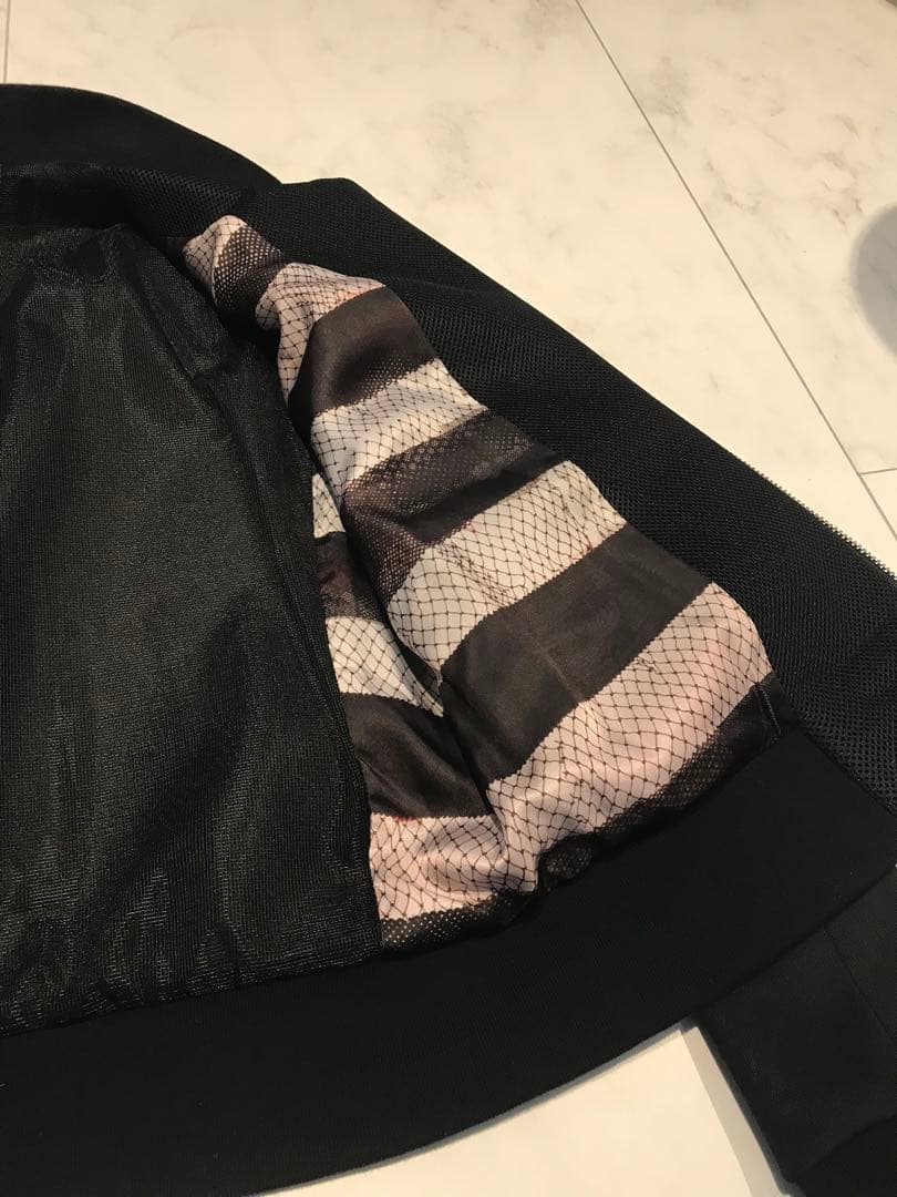 Paul Smith ポールスミス メッシュ ブルゾン ジャケット 黒