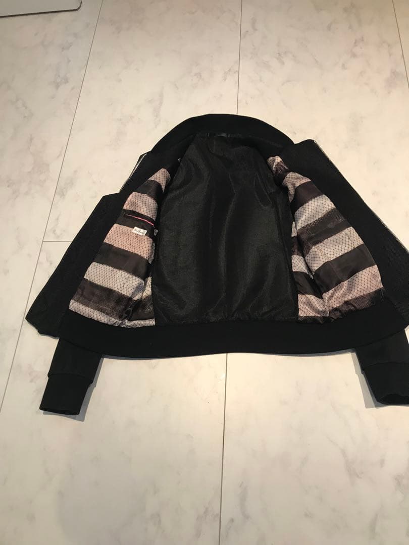 Paul Smith ポールスミス メッシュ ブルゾン ジャケット 黒