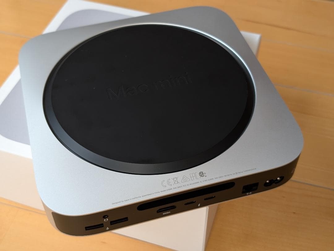 ミニPC Apple M2 Mac Mini, 24GB memory AppleCare