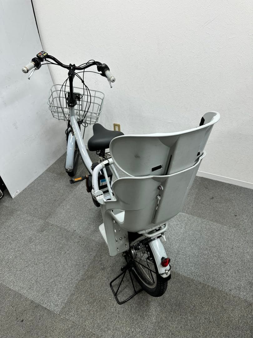 人気な車種　ブリヂストンビッケ2 電動アシスト自転車　子供乗せシート付き　買い得
