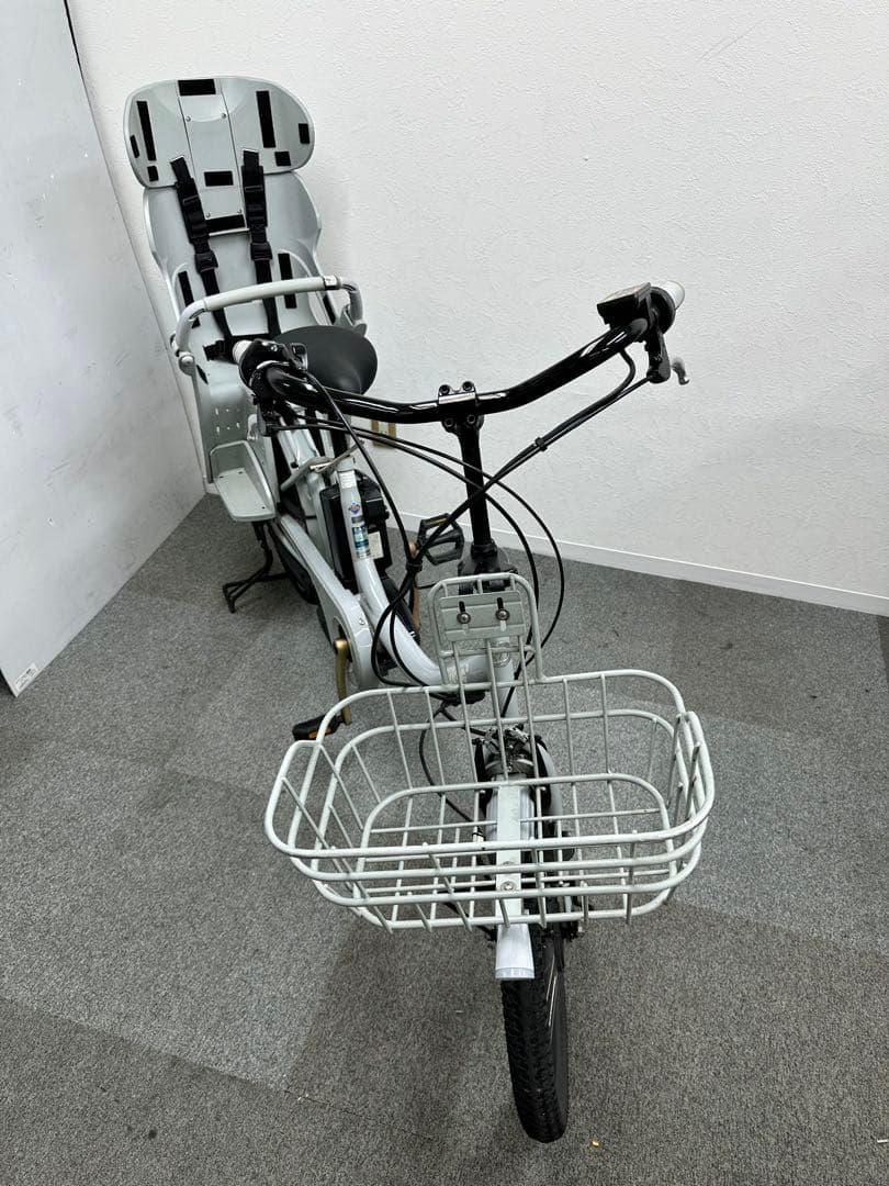人気な車種　ブリヂストンビッケ2 電動アシスト自転車　子供乗せシート付き　買い得