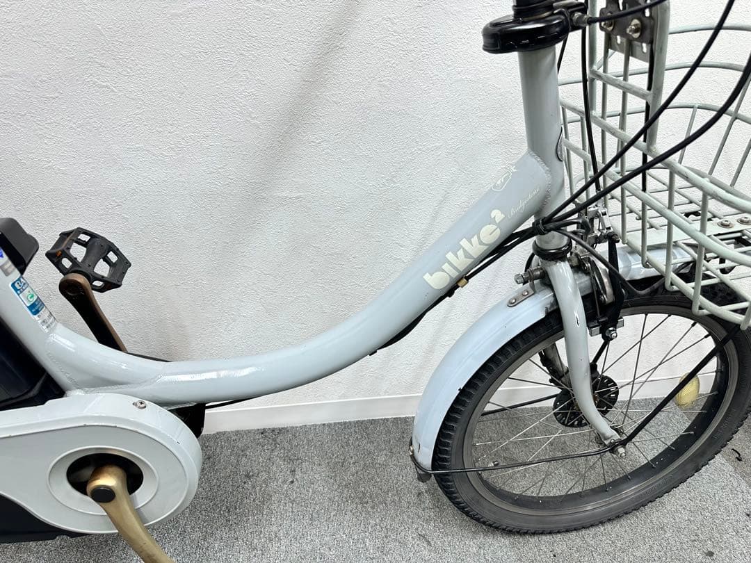 人気な車種　ブリヂストンビッケ2 電動アシスト自転車　子供乗せシート付き　買い得