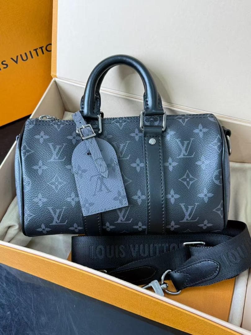 Louis ⭐️Vuitton ブラック ボストンバッグ~~~