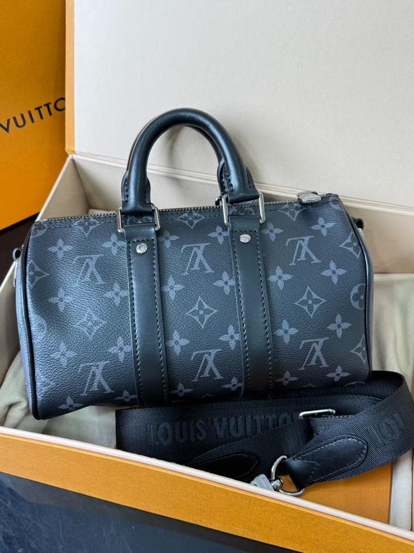 Louis ⭐️Vuitton ブラック ボストンバッグ~~~