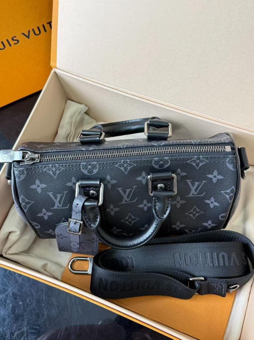 Louis ⭐️Vuitton ブラック ボストンバッグ~~~